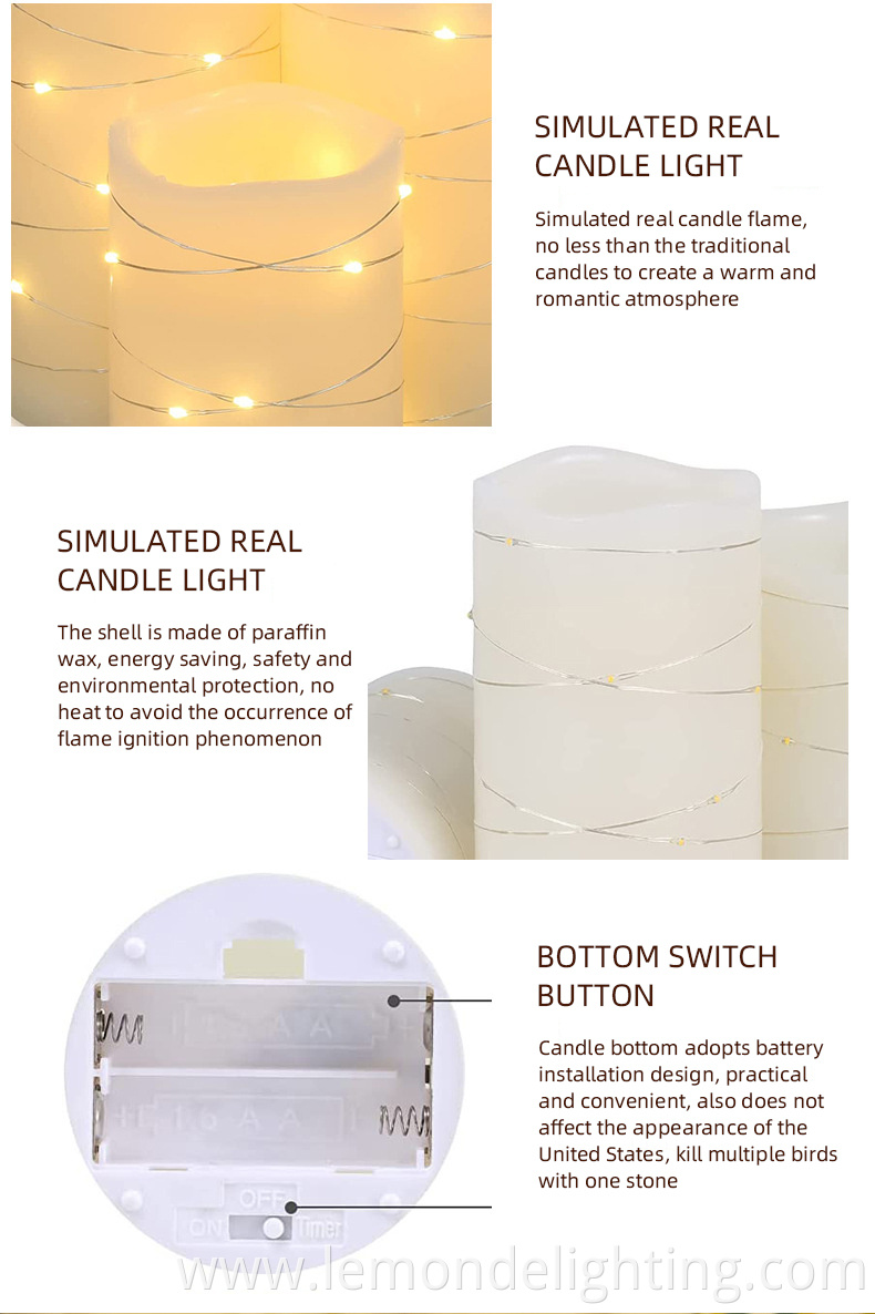 LED Candle Decorating Set For The Home